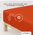 Schlafgut Pure Boxspring Spannbettlaken 180x200 200x220cm Red Mid