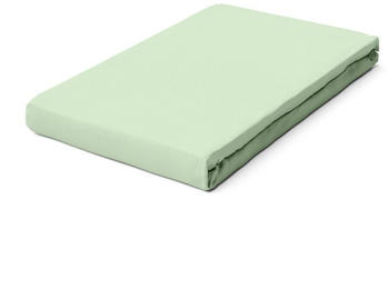 Schlafgut Pure Topper Bio-Spannbettlaken green light 140-160x200-220 cm