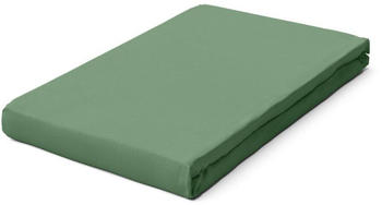 Schlafgut Pure Bio-Spannbettlaken green mid 90-100x190-220 cm