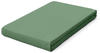Schlafgut Pure Topper Bio-Spannbettlaken green mid 180-200x200-220 cm