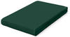 Schlafgut Pure Topper Bio-Spannbettlaken green deep 140-160x200-220 cm
