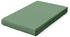 Schlafgut Pure Boxspring Bio-Spannbettlaken green mid 120-130x200-220 cm