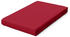 Schlafgut Pure Bio-Spannbettlaken red deep 180-200x200-220 cm