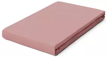 Schlafgut Pure Topper Bio-Spannbettlaken purple mid 140-160x200-220 cm