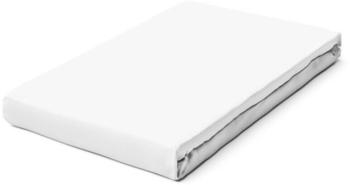 Schlafgut Pure Bio-Spannbettlaken full white 120-130x200-220 cm
