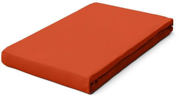 Schlafgut Pure Boxspring Bio-Spannbettlaken red mid 120-130x200-220 cm