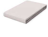 Schlafgut Spannbetttuch Pure aus Bio Baumwolle 120x200 - 130x220 cm | sand-light -