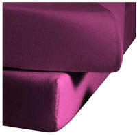 fleuresse Spannbettlaken "Colours in Gr. 90x200, 140x200 oder 180x200 cm" Mako Satin,