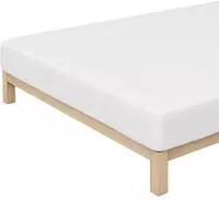 Schlafgut Spannbettlaken "CASUAL Bettlaken 100% gek&auml;mmte Bio-Baumwolle, 150 g/m&sup2;,