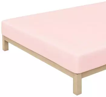 Schlafgut Casual Bio-Spannbettlaken purple light 180-200-200-200 cm
