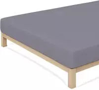 Schlafgut Spannbettlaken "CASUAL Bettlaken 100% gek&auml;mmte Bio-Baumwolle, 150 g/m&sup2;,