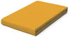 Schlafgut Pure Bio-Spannbettlaken yellow deep 120-130x200-220 cm