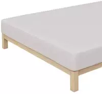 Schlafgut Spannbettlaken "CASUAL Bettlaken 100% gek&auml;mmte Bio-Baumwolle, 150 g/m&sup2;,