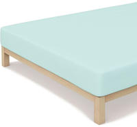 Schlafgut Spannbettlaken "CASUAL Bettlaken 100% gek&auml;mmte Bio-Baumwolle, 150 g/m&sup2;,