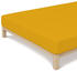 Schlafgut Casual Bio-Spannbettlaken Yellow Deep 90-100x190-200 cm