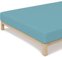 Schlafgut Spannbettlaken "CASUAL Bettlaken 100% gek&auml;mmte Bio-Baumwolle, 150 g/m&sup2;,