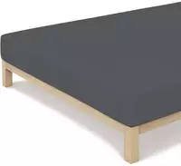 Schlafgut Spannbettlaken "CASUAL Bettlaken 100% gek&auml;mmte Bio-Baumwolle, 150 g/m&sup2;,