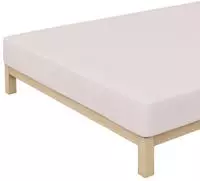 Schlafgut Spannbettlaken "CASUAL Bettlaken 100% gek&auml;mmte Bio-Baumwolle, 150 g/m&sup2;,