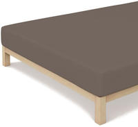 Schlafgut Spannbettlaken "CASUAL Bettlaken 100% gek&auml;mmte Bio-Baumwolle, 150 g/m&sup2;,