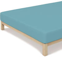Schlafgut Spannbettlaken "CASUAL Bettlaken 100% gek&auml;mmte Bio-Baumwolle, 150 g/m&sup2;,