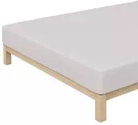 Schlafgut Spannbettlaken "CASUAL Bettlaken 100% gek&auml;mmte Bio-Baumwolle, 150 g/m&sup2;,