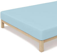 Schlafgut Spannbettlaken "CASUAL Bettlaken 100% gek&auml;mmte Bio-Baumwolle, 150 g/m&sup2;,