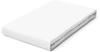 Schlafgut Pure Boxspring Bio-Spannbettlaken full white 90-100x190-220 cm