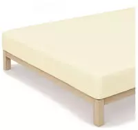 Schlafgut Spannbettlaken "CASUAL Bettlaken 100% gek&auml;mmte Bio-Baumwolle, 150 g/m&sup2;,