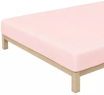 Schlafgut Casual Bio-Spannbettlaken purple light 120-130x200 cm
