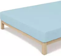Schlafgut Spannbettlaken "CASUAL Bettlaken 100% gek&auml;mmte Bio-Baumwolle, 150 g/m&sup2;,