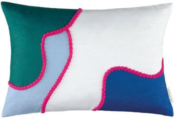 Tom Tailor T-Tropical Organic Kissenhülle blau 38x58 cm