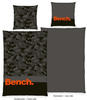 Bench Wendebettwäsche, Schwarz, Grau, Textil, Camouflage, 135x200 cm, Oeko-Tex®