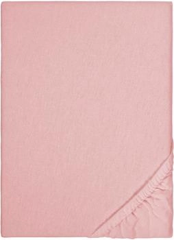 Biberna 2744 Biber Spannbetttuch 90x190-100x200cm rosa