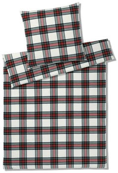 Elegante WESTMINSTER 80x80+135x200cm weinrot