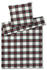 Elegante WESTMINSTER 80x80+135x200cm weinrot