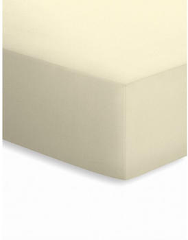 Bassetti Boxspring Jersey-Elasthan Spannbettlaken ecru 094 90-100x190-220 cm