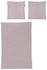 Irisette Seersucker Bettwäsche Easy Airdrie 135x200+80x80 cm rosa