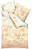 Kaeppel Seersucker Bettwäsche Matisse orange/gelb 155x220+80x80 cm