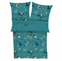 s.Oliver Junior Kinderbettw&auml;sche "Ritter und Drache" mit Rittermotiven, 100%