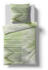 Fleuresse Mako-Satin Bettwäsche Bed Art S Bundaberg grün 135x200+80x80 cm