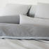 Elegante Soft-Flanell Bettwäsche Tender silver 135x200+80x80 cm