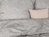 Irisette Flausch-Cotton Bettwäsche Samt Northampton 155x220+80x80 cm silber