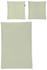 Irisette Seersucker Bettwäsche Easy Granby 155x200+80x80 cm grün