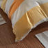 Traumschlaf Bettwäsche Biber Streifen orange 240x220 cm+2x 80x80 cm