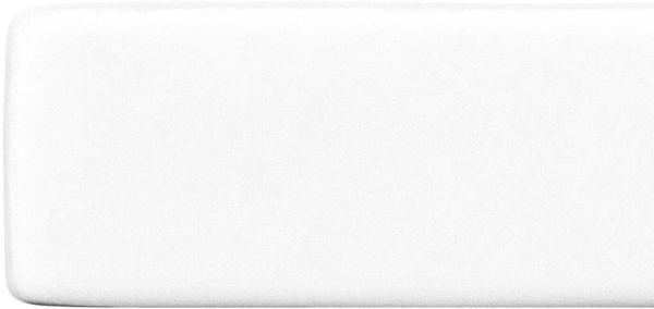 Schlafgut Jersey Spannbetttuch Soft Contact 120x200 - 130x200 cm full-white