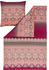 Estella Mako Interlock Jersey Bettwäsche Khira rubin 135x200+80x80 cm