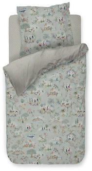 PiP Studio Zubieta Bettwäsche-Set blau 155x220+80x80 cm