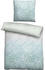 Biberna Mako-Satin Bettwäsche blau 135x200+80x80 cm (511921)