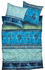 CASATEX Satin Bettwäsche Indi blau 135x200+40x80 cm (493467)