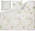 Estella Mako-Satin Wendebettwäsche Meadow grün 240x220+80x80 cm (481337)